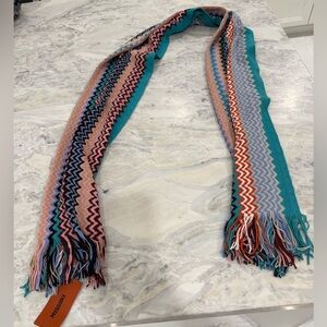 NWT Missoni Multicolor Scarf